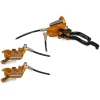 Frein Gauche Double Leviers HOPE TECH 3 E4 DUO Sans Disque Orange