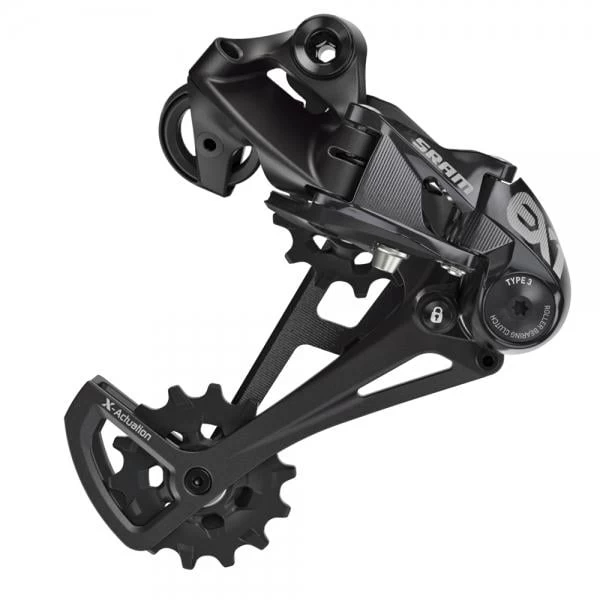 Dérailleur Arrière SRAM EX1 8V VTT Électrique Chape Longue Noir 2 Dérailleur Arrière SRAM EX1 8V VTT Électrique Chape Longue Noir – Image 2