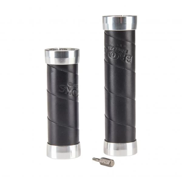 Grips BROOKS SLENDER Lock-On 130 - 100 Mm 1 Grips BROOKS SLENDER Lock-On 130 - 100 Mm