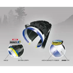 Pneu MICHELIN WILD ENDURO FRONT COMPETITION LINE 27,5x2,40 Magi-X² Tubeless Ready Souple 261598 11 Pneu MICHELIN WILD ENDURO FRONT COMPETITION LINE 27,5x2,40 Magi-X² Tubeless Ready Souple 261598 -Vélos Et Accessoires 600x600 148237 15216389530375 1