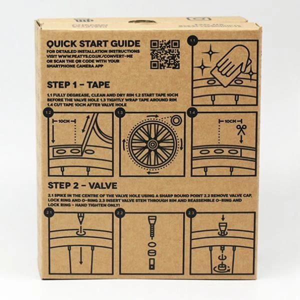 Kit De Conversion Tubeless PEATY'S XC / Urbain 25 Mm 11 Kit De Conversion Tubeless PEATY'S XC / Urbain 25 Mm – Image 11