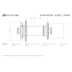 Industry-nine Moyeu Avant INDUSTRIE NINE 101 Mountain Classic 15x110 Mm Boost Disque 6 Trous Noir -Vélos Et Accessoires 600x600 262771 16285013481615
