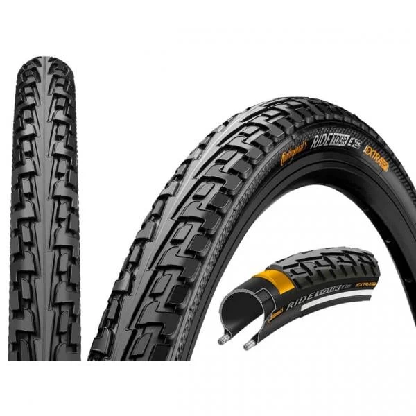 Pneu CONTINENTAL RIDE TOUR (47-305) 16x1,75 Noir 1 Pneu CONTINENTAL RIDE TOUR (47-305) 16x1,75 Noir
