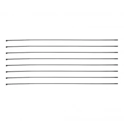 Dt-swiss Kit 8 Rayons DT SWISS COMPETITION Noir