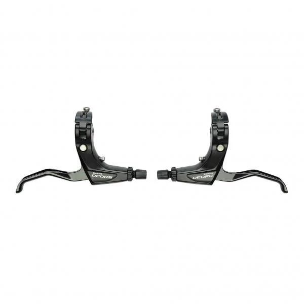 Paire De Leviers De Frein V-Brake SHIMANO DEORE T610 Noir 1 Paire De Leviers De Frein V-Brake SHIMANO DEORE T610 Noir