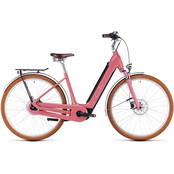 Vélo De Ville Électrique CUBE ELLA CRUISE HYBRID 500 Rose 2023 7 Vélo De Ville Électrique CUBE ELLA CRUISE HYBRID 500 Rose 2023 – Image 7