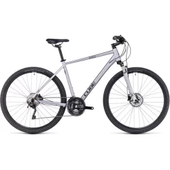 VTC CUBE NATURE EXC DIAMANT Gris 2023 -Vélos Et Accessoires Cube Nature EXC silber schwarz5B600x6005D 6