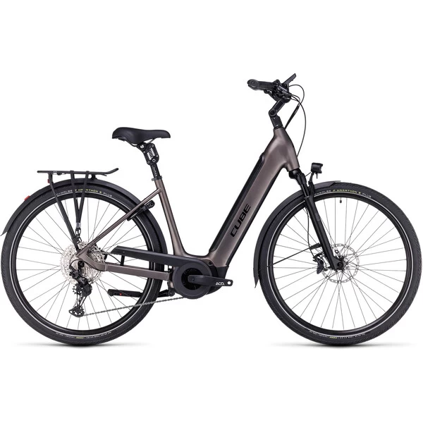 Vélo De Randonnée Électrique CUBE SUPREME SPORT HYBRID SLX 625 WAVE Marron 2023 – Image 7