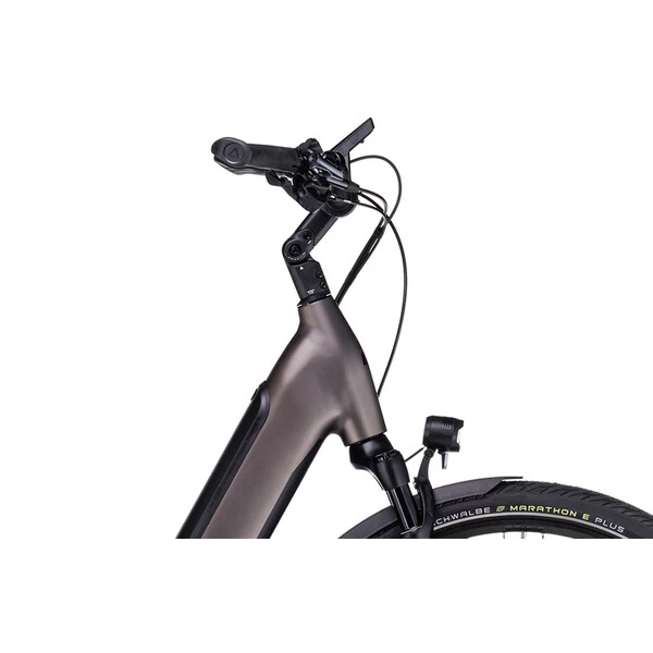 Vélo De Randonnée Électrique CUBE SUPREME SPORT HYBRID SLX 625 WAVE Marron 2023 – Image 8