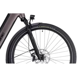 Vélo De Randonnée Électrique CUBE SUPREME SPORT HYBRID SLX 625 WAVE Marron 2023 -Vélos Et Accessoires Cube Supreme Sport Hybrid SLX 625 Easy Entry lila schwarz5B600x6005D 8