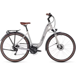 Vélo De Randonnée CUBE TOURING PRO WAVE Argent 2023 -Vélos Et Accessoires Cube Touring Pro Easy Entry silber schwarz5B600x6005D 6