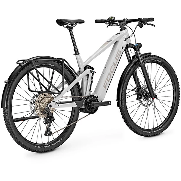 Vélo De Randonnée Électrique FOCUS THRON² 6.7 EQP 29" DIAMANT Gris 2022 3 Vélo De Randonnée Électrique FOCUS THRON² 6.7 EQP 29" DIAMANT Gris 2022 – Image 3