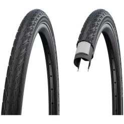 Pneu SCHWALBE DELTA CRUISER PLUS ACTIVE CLINCHER E-25 PUNCTUREGUARD 28x1.10" Reflex Rigide 26613451401