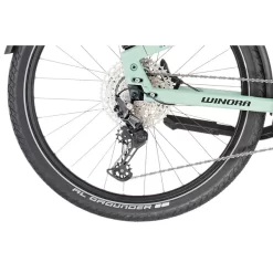 Vélo De Randonnée Électrique WINORA YAKUN 12 TRAPEZ Vert 2023 -Vélos Et Accessoires Winora Yakun 12 Low Step oliv5B600x6005D 4