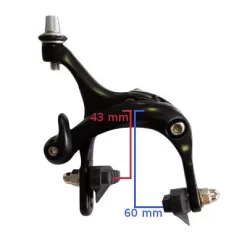 Etriers De Frein Vélo De Route Hauteur 43 à 60 Mm Caliper -Vélos Et Accessoires etriers de frein velo de route hauteur 43 a 60 mm caliper full 4