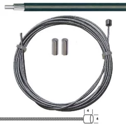 Promax Kit Câble Et Gaine De Dérailleur Pour Vélo