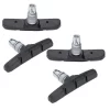 Point Lot 4 Patins De Frein Vélo V-Brake Pour Avant Et Arrière 70 Mm