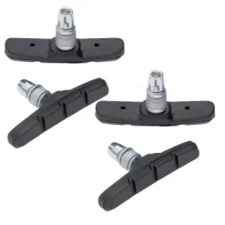 Point Lot 4 Patins De Frein Vélo V-Brake Pour Avant Et Arrière 70 Mm