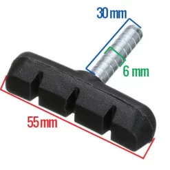 Patin De Frein Monobloc Cantilever 55 Mm - Par 2 -Vélos Et Accessoires patin de frein monobloc cantilever 55 mm par 2 full 5