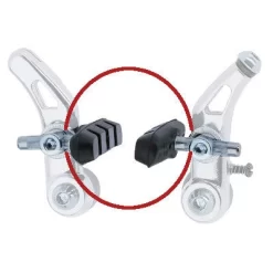 Patins Cantilever 60 Mm Pour Frein Vélo - La Paire 7 Patins Cantilever 60 Mm Pour Frein Vélo - La Paire -Vélos Et Accessoires patins cantilever 60 mm pour frein velo la paire full 4