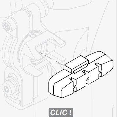 Promax Patins Pour Freins Hydrauliques Magura HS11/HS33 Revêtement Noir 4 Promax Patins Pour Freins Hydrauliques Magura HS11/HS33 Revêtement Noir – Image 4