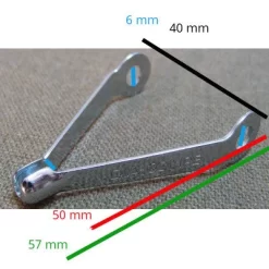Patte Pour Passage De Câble Sur Tube De Selle Vélo Dia-Compe -Vélos Et Accessoires patte pour passage de cable sur tube de selle velo dia compe full 3