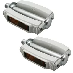 Pédales Blanches Vélo Vintage City Marwi