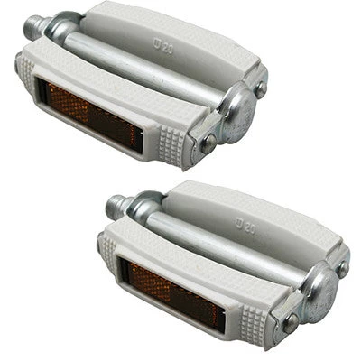 Pédales Blanches Vélo Vintage City Marwi 1 Pédales Blanches Vélo Vintage City Marwi