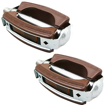 Pédales Vélo Vintage En Résine Marron City Marwi 1 Pédales Vélo Vintage En Résine Marron City Marwi