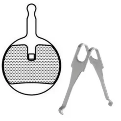 Plaquettes Organiques Pour Frein à Disque De Vélo - AVID BB5 -Vélos Et Accessoires plaquettes organiques pour frein a disque de velo avid bb5 full 5