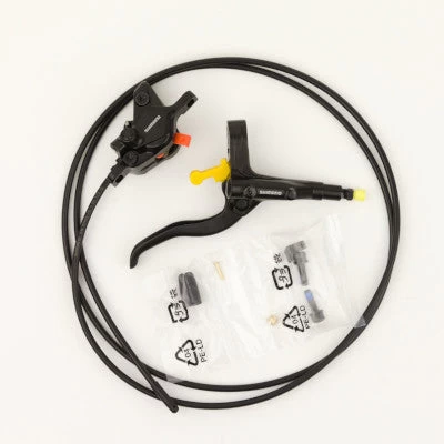 Set Complet Frein à Disque Hydraulique VTT Shimano Noir 5 Set Complet Frein à Disque Hydraulique VTT Shimano Noir – Image 5