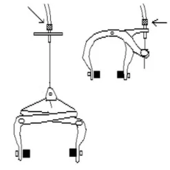 Point Vis De Réglage De Cable De Frein De Vélo -Vélos Et Accessoires vis de reglage de cable de frein de velo full 3